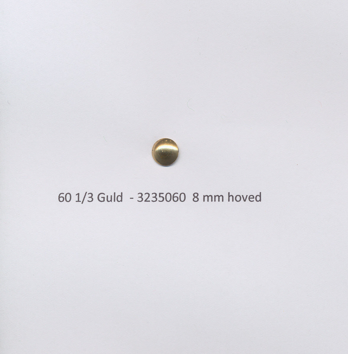 60 1/3 GULD ( Messing) 1210