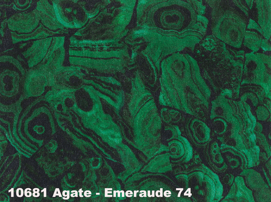 NOBILIS - Paris,  VELOURS  AGATE 10681  og LEOPARD 10497 TIGER 10496