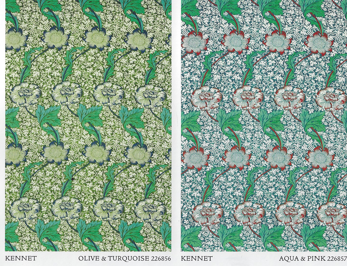 MORRIS & Co - WILLOW BOUGH - HONEYSUCKLE - VINE - KENNET 2023