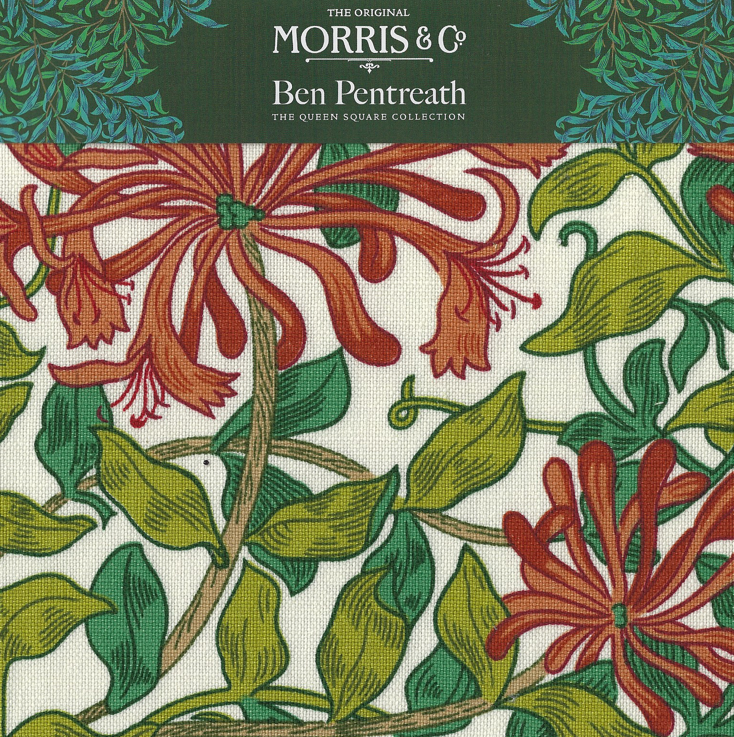 MORRIS & Co - WILLOW BOUGH - HONEYSUCKLE - VINE - KENNET   2023