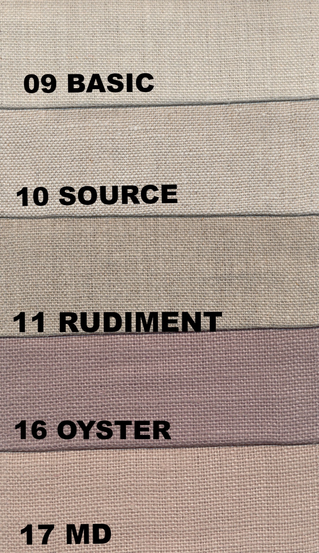 SYDTEXTIL LINEN ROOTS, 100% vaskbar HØR