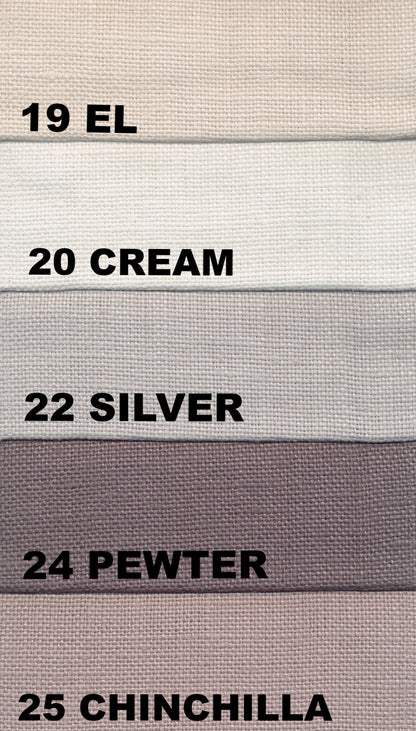 SYDTEXTIL LINEN ROOTS, 100% vaskbar HØR