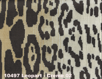 NOBILIS - Paris,  VELOURS  AGATE 10681  og LEOPARD 10497 TIGER 10496