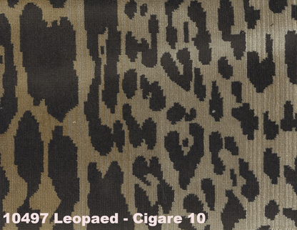 NOBILIS - Paris,  VELOURS  AGATE 10681  og LEOPARD 10497 TIGER 10496