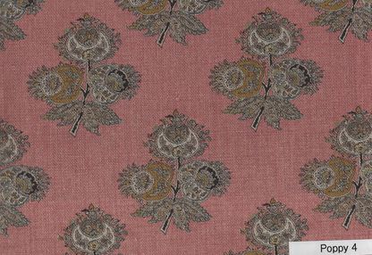 GP&J BAKER  COROMANDEL SMALL PRINTS   POPPY BPI0823