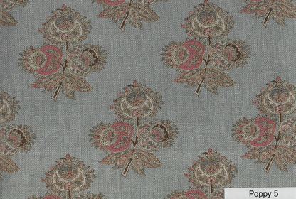 GP&J BAKER  COROMANDEL SMALL PRINTS   POPPY BPI0823