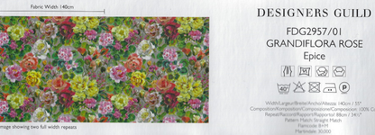 DESIGNERS GUILD  GRANDIFLORA ROSE   2023